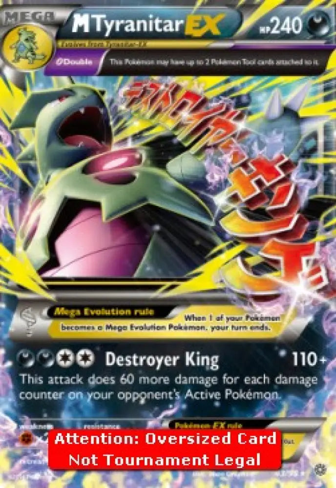 MTyranitar EX - Ancient Origins (Oversized) [AOR-43]