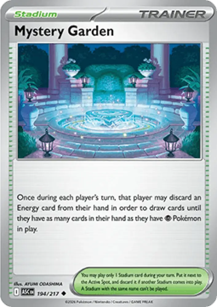 Mystery Garden - Ascended Heroes (Uncommon) [ASC-194]