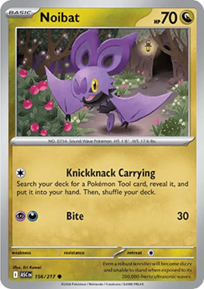 Noibat - Ascended Heroes (Common) [ASC-156]