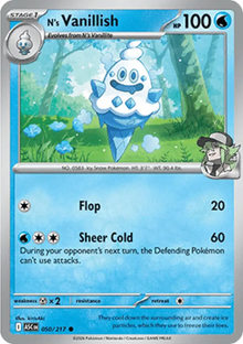 N's Vanillish - Ascended Heroes (Common) [ASC-050]
