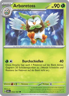 Obsidianflammen Arboretoss 014/197 Deutsch - Sammelkarten