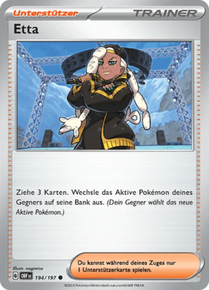 Obsidianflammen Etta 194/197 Deutsch - Sammelkarten