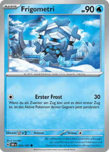 Obsidianflammen Frigometri 055/197 Deutsch - Sammelkarten