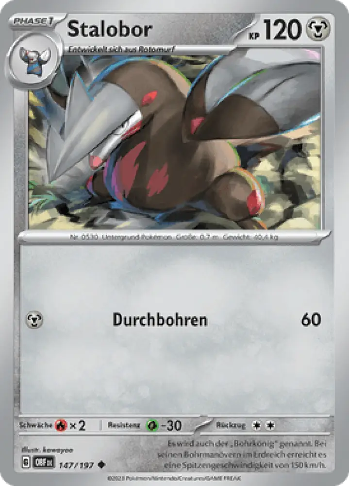 Obsidianflammen Stalobor 147/197 Deutsch - Sammelkarten