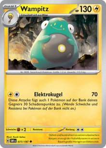 Obsidianflammen Wampitz 077/197 Deutsch - Sammelkarten