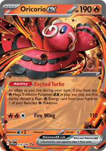 Oricorio ex - Phantasmal Flames (Double Rare) [PFL-018]