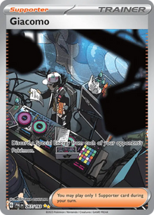Paldea Evolved Giacomo 267/193 Englisch - Sammelkarten