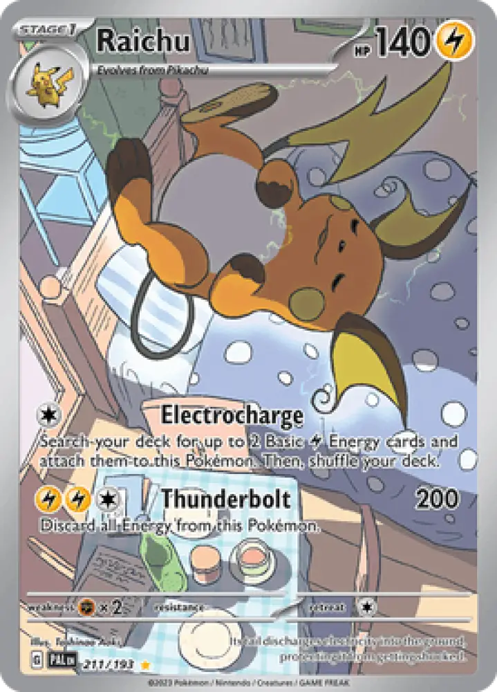 Paldea Evolved Raichu 211/193 Englisch - Sammelkarten