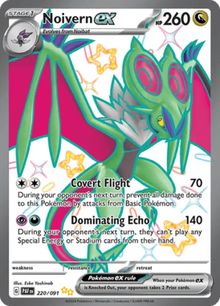 Paldean Fates Noivern ex 220/091 Englisch - Sammelkarten