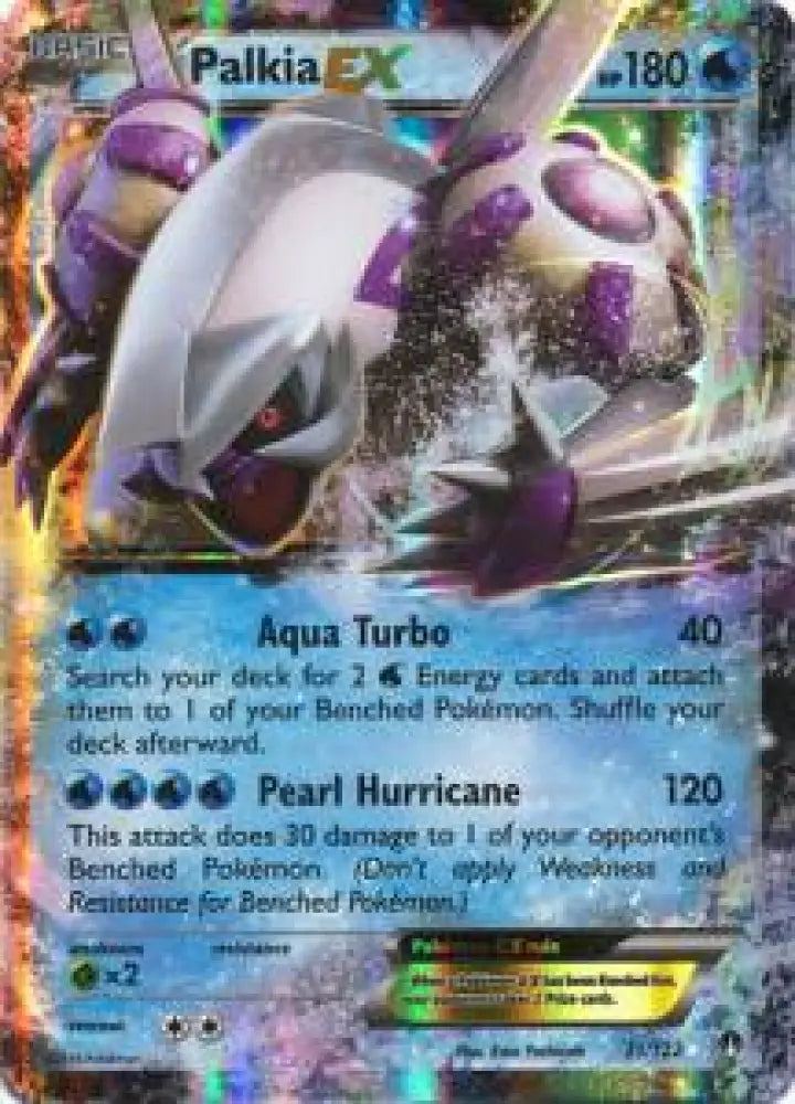 Palkia EX - BREAKpoint (Ultra Rare) [BKP-31]