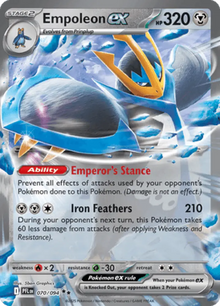 Phantasmal Flames Empoleon ex 070/094 Englisch - Sammelkarten