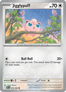 Phantasmal Flames Jigglypuff 076/094 Englisch - Sammelkarten