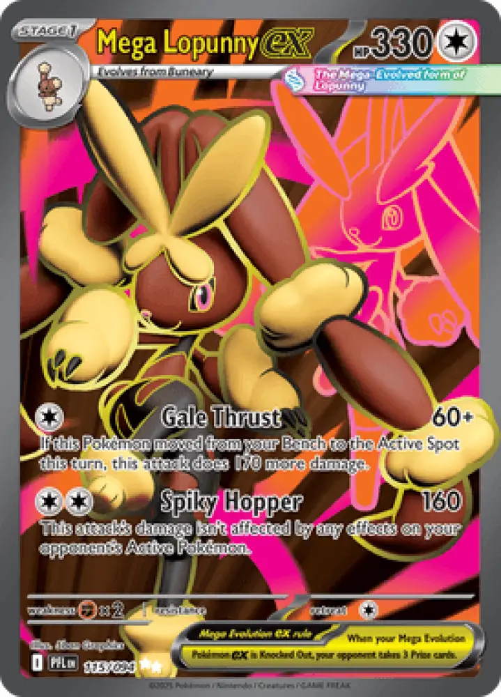 Phantasmal Flames Mega Lopunny ex 115/094 Englisch - Sammelkarten