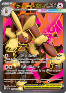 Phantasmal Flames Mega Lopunny ex 115/094 Englisch - Sammelkarten