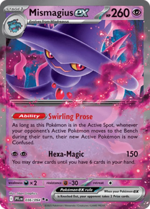 Phantasmal Flames Mismagius ex 036/094 Englisch - Sammelkarten