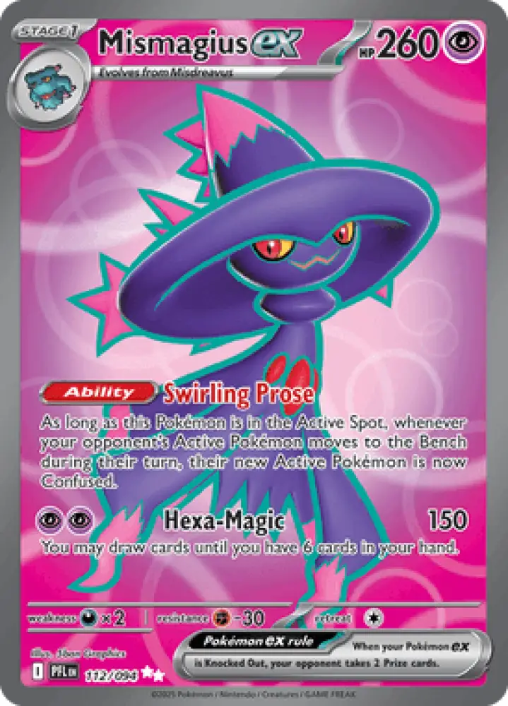Phantasmal Flames Mismagius ex 112/094 Englisch - Sammelkarten