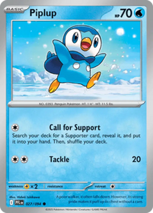 Phantasmal Flames Piplup 027/094 Englisch - Sammelkarten