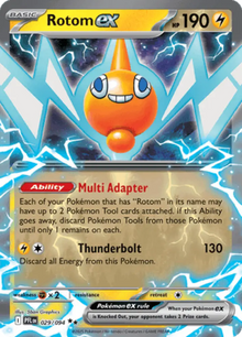 Phantasmal Flames Rotom ex 029/094 Englisch - Sammelkarten