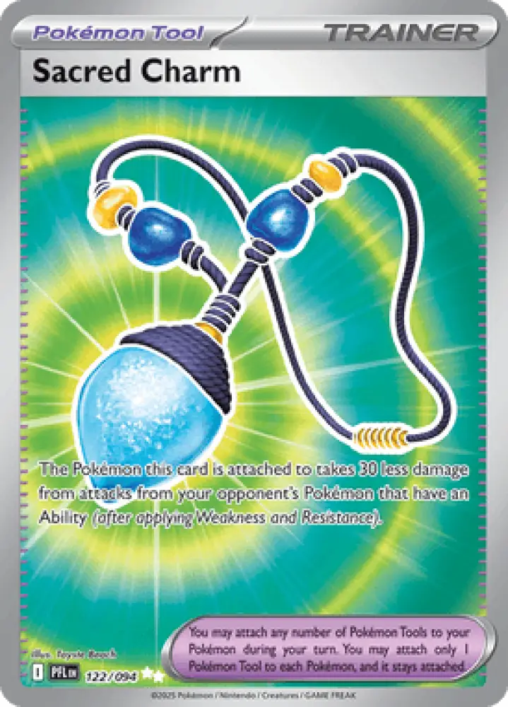 Phantasmal Flames Sacred Charm 122/094 Englisch - Sammelkarten