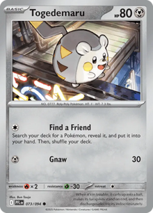 Phantasmal Flames Togedemaru 073/094 Englisch - Sammelkarten