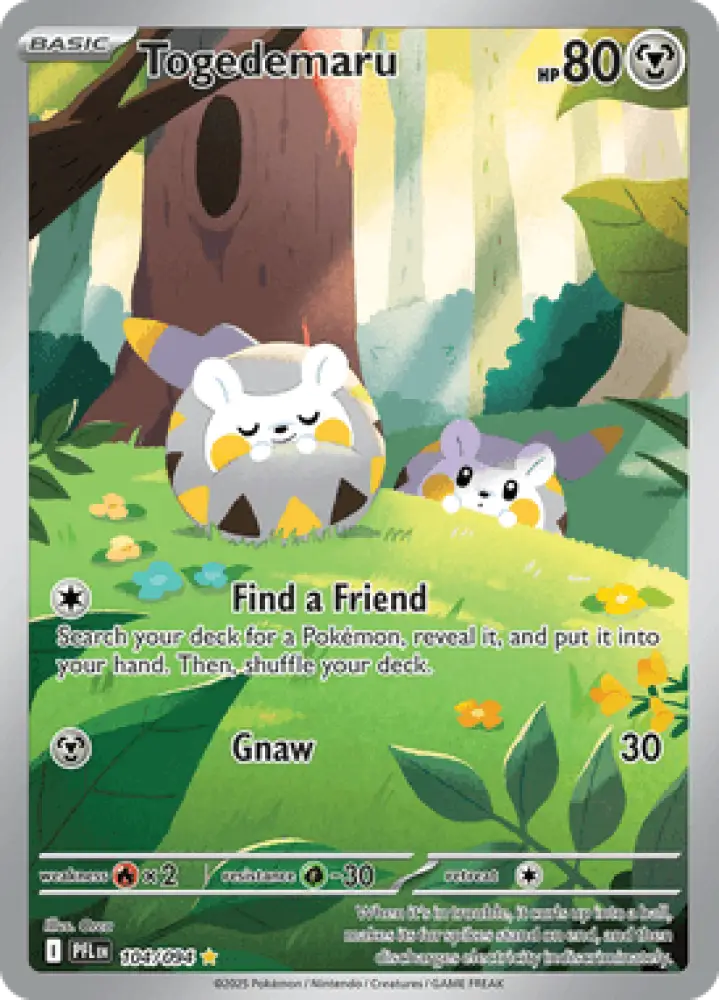 Phantasmal Flames Togedemaru 104/094 Englisch - Sammelkarten