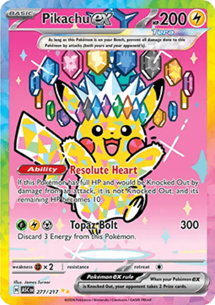 Pikachu ex - Ascended Heroes (Special Illustration Rare) [ASC-277]