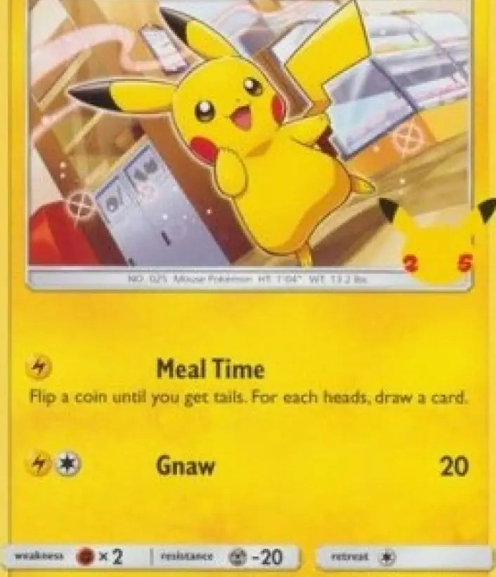 Pikachu - McDonald's Collection 25th Anniversary (Promo) [MCD25-25]