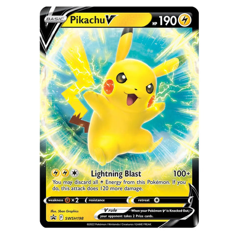 pikachu v promo karte