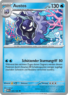Pokemon 151 Austos 091/165 Deutsch - Sammelkarten
