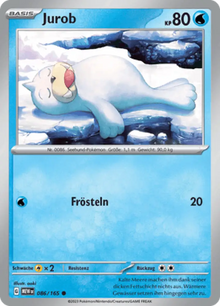 Pokemon 151 Jurob 086/165 Deutsch - Sammelkarten