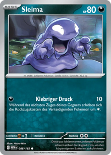 Pokemon 151 Sleima 088/165 Deutsch - Sammelkarten