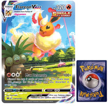 Pokemon Jumbo Karte Flareon VMAX XXL SWSH180 Englisch