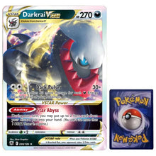 Pokemon Karte Darkrai VStar 099/189 Jumbo Oversized Astral Radiance - Sammelkarten