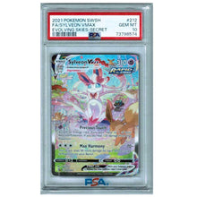 Pokemon Karte Sylveon VMAX 212/203 Evolving Skies Englisch PSA 10 - Sammelkarten