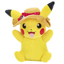 Pokemon Kuscheltier Pikachu Plüsch 20cm mit Hut