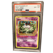 Pokemon PSA 8 Mew Holo #53 XY Evolutions - Sammelkarten