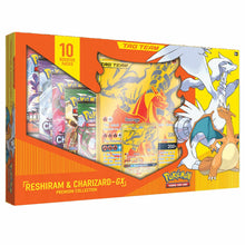 Pokemon Reshiram Charizard GX Gold Premium Collection Englisch