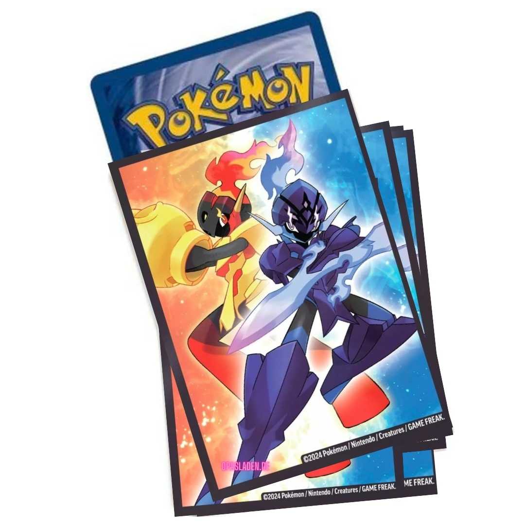 Pokemon TCG: Armarouge & Ceruledge Kartenhüllen - 65er Pack - Kartenspielzubehör