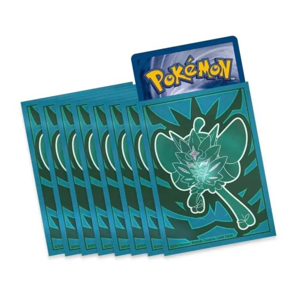 Pokemon TCG: Maskerade im Zwielicht Kartenhüllen - 65er Pack - Kartenspielzubehör