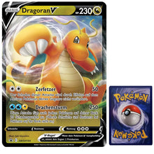 Pokemon XXL Karte Dragoran V SWSH154 Deutsch