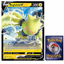 Pokemon XXL Karte Regieleki V SWSH280 Englisch