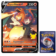 Pokemon XXL Karte Siegfrieds Glurak V SWSH133 DE