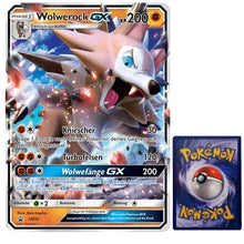 Pokemon XXL Karte Wolwerock SM14 DE