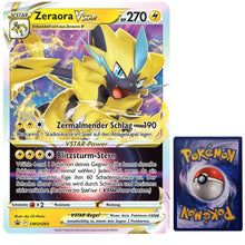 Pokemon XXL Karte Zeraora VSTAR SWSH265 DE