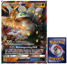 Pokemon XXL Karte Zygarde GX SM122 Deutsch
