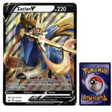 Pokemon Zacian V Jumbo Karte XXL 138/202 Deutsch