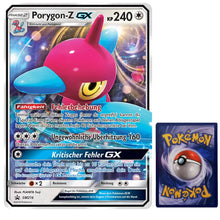 Porygon-Z GX Jumbo Pokemon Karte SM216 DE