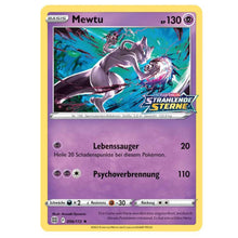 Prerelease Mewtu 056/172 Pokemon Reverse Karte Strahlende Sterne