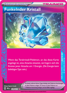 Prismatische Entwicklungen Funkelnder Kristall 129/131 Deutsch - Holo / Near Mint - Sammelkarten