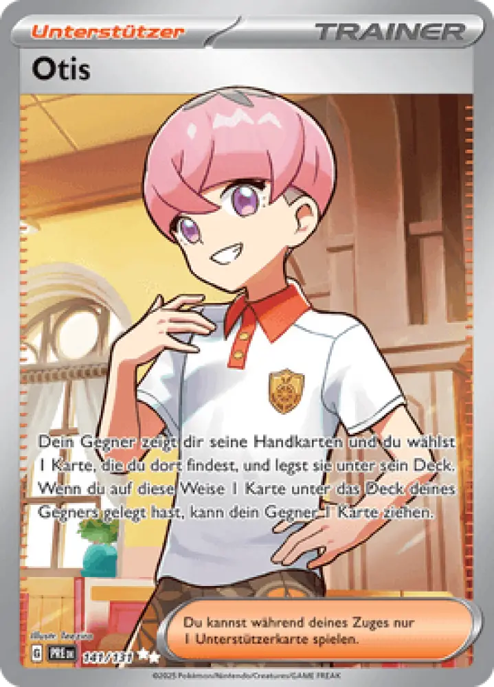 Prismatische Entwicklungen Otis 141/131 Deutsch - Holo / Near Mint - Sammelkarten